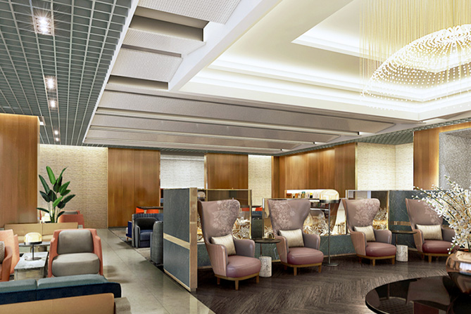 Changi Airport Terminal 3 – SIA Krisflyer Lounge